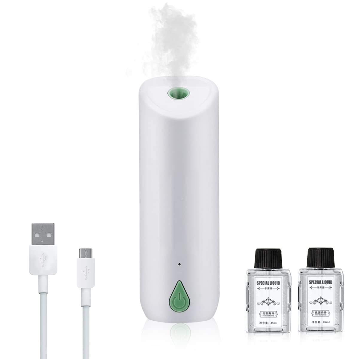 HANNEA Aroma Diffuser for Home Electric 500mAh Timing with Cool Mist Essential Oil Diffuser 26dB 3 Spray Modes Humidifier Scented Oil Diffuser for Yoga Portable Oil Diffuser for Home Fragrance Bedroom Travel HANNEA Aroma Diffuser for Home Electric 500mAh Timing with Cool Mist Essential Oil Diffuser 26dB 3 Spray Modes Humidifier Scented Oil Diffuser for Yoga Portable Oil Diffuser for Home Fragrance Bedroom Travel